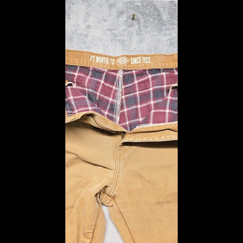 Dickies Carpenter Pants Mens 38x32 Brown W416FID Relaxed Straight Fit Workwear‎ - Picture 11 of 16
